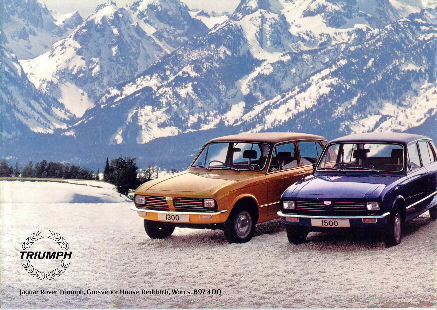 The Triumph Dolomites - GB - (R&uumlckseite)
